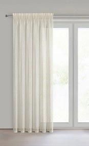 ZÁVES NA PÁSKE BONITA 140X270 CM PRÍRODNÁ