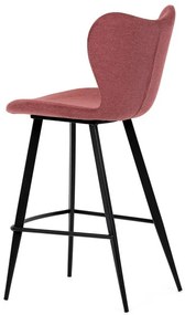Autronic BONTEC Barová stolička, červená, látka, AUB-1068 RED2 Farba: Červená