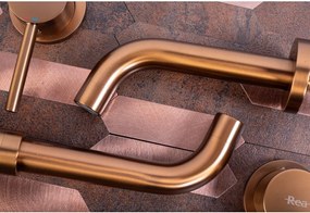 Rea Lungo Long, podomietková umývadlová batéria + BOX inštalačný systém, medená matná, REA-B4601