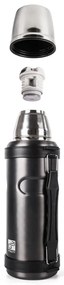 Termofľaša G21 na pitie, 1000 ml, šedá s rukoväťou 60022405