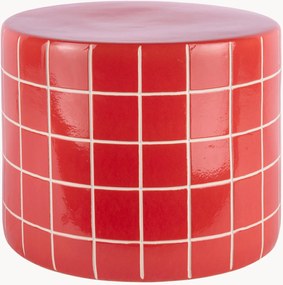 Okrúhly pomocný stolík Retro Tiles