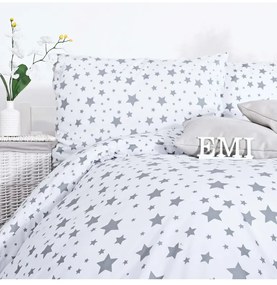 Obliečky bavlnené Noemi 140x200 + 70x90 EMI, Štandardný set jednolôžko obsahuje 1x 140x200 + 1x 70x90