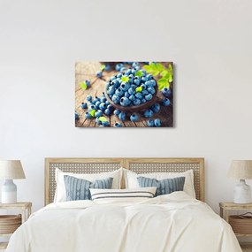 Obraz - Čučoriedky (90x60 cm)