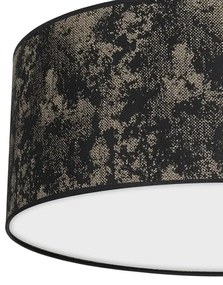 Stropné svietidlo SATINO 2xE27/60W/230V čierna/zlatá