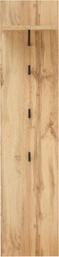 XXXLutz VEŠIAKOVÝ PANEL, farba duba, 35/153/30 cm Xora - Vešiakové steny - 002737046909