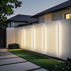 BRILAGI - LED vonkajšie nástenné svietidlo LINEAR LED/32W/230V 3000K IP65 140 cm biela CRI 90
