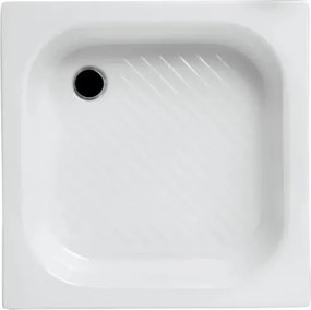 Sprchová vanička štvorcová Jika 80x80 cm smaltovaná oceľ H2140800000111 antislip