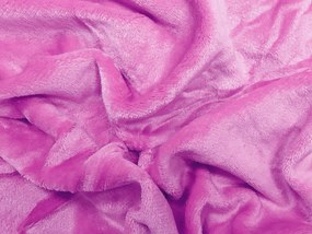 XPOSE® Mikroplyšová plachta Exclusive - karmínová 200x220 cm