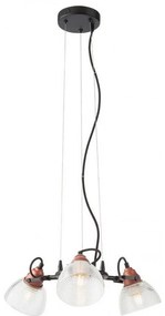 Redo 01-1450 - Luster na lanku RIDGE 3xE27/60W/230V