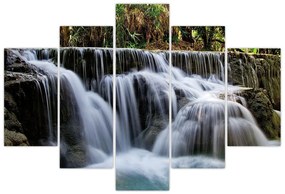 Obraz - Kaskády vodopádov (150x105 cm)