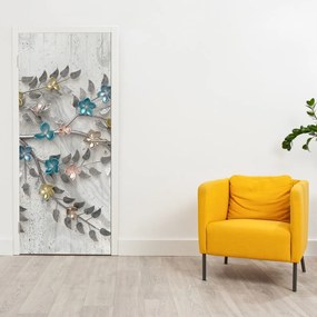 Fototapeta na dvere - Na vetve, abstraktné (95x205cm)