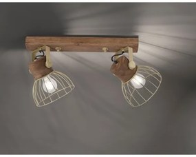 Leuchten Direkt 11487-60 - Bodové svietidlo ALAMI 2xE27/25W/230V