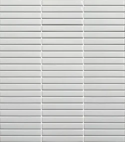 Keramická mozaika Premium Mosaic Kit Kat white 28x31 cm mat MOSKK3WHM