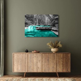 Obraz - Zimná rieka (90x60 cm)