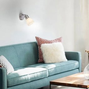 JUST LIGHT. 11951-55 - Nástenné bodové svietidlo KARO 1xE14/40W/230V chróm