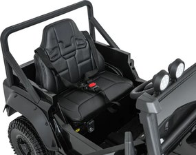 Elektrické autíčko Land Rover Defender 110 SVX čierne