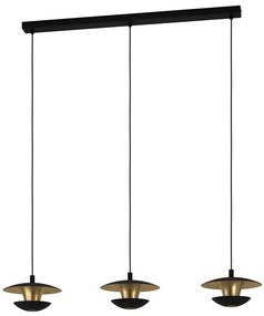 Eglo 99663 - LED Luster na lanku NUVANO 3xGU10/4,5W/230V
