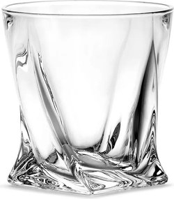 BOHEMIA PRESTIGE QUADRO POHÁR NA WHISKY V TUBE 340 ML SADA 2KS