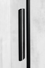 Polysan Polysan, ALTIS LINE BLACK sprchové dvere 1270-1310mm, výška 2000mm, sklo 8mm, AL4012B