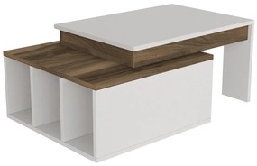 Konferenčný stolík Kolarado White Walnut