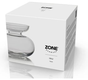 Sklenená ručne vyrobená váza (výška 9 cm) Inu – Zone