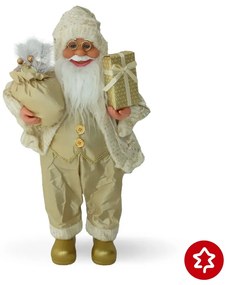 Santa Claus Gold 60 cm