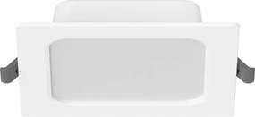 Mexen LDRR, LED stropné svietidlo na zapustenie 12 x 12 cm, 6W, neutrálna - 4000K, 600 lm, biela - L211-012-0640-20