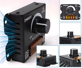 Sada LED pásků SMD 24W 5m 1500lm - zdroj + ovladač + stmívač