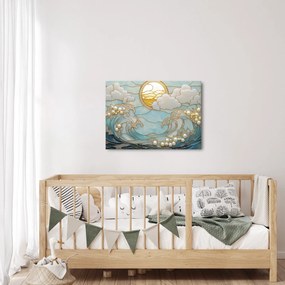Obraz - 3D perly v oceáne (70x50 cm)