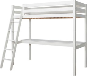 XXXLutz VYVÝŠENÁ POSTEĽ, 90/200 cm biela MID.YOU - Detské izby - 000406010101