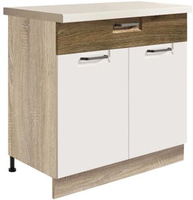 Skrinka do kuchyne Favorit 6d Sonoma/White+Ribbeck