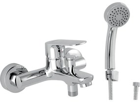 Novaservis - Vaňová sada s batériou TITANIA COSMOS lesklý chróm