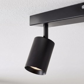 Toolight Toolight, JNH029-2C, stropné bodové svietidlo, 2× GU10, 26 cm, čierna, OSW-56216