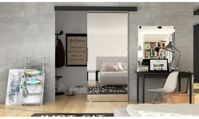 Posuvné dvere Rocco 2 (čierna matná). Vlastná spoľahlivá doprava až k Vám domov. 1083395