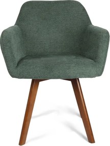 Set - 2 ks Jedálenská stolička AVENBERG NORD zelená