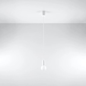 Sollux Lighting Závesné svietidlo DIEGO 1 biele