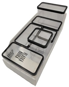 Úložný box, plastový biely 20x50x16cm – do špajze aj do skrine KARTONPLAST