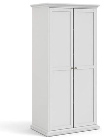 Biela šatníková skriňa 96x201 cm Paris – Tvilum
