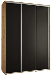 Skriňa 45 Canaris 1 200 artisan/čierna/silver