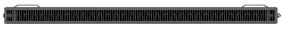 Mexen, Mexen Line CVL21 panelový radiátor 500 x 1400 mm, spodné pripojenie, 1412 W, antracit - W621L-050-140-66