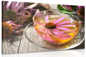 Obraz šálka bylinkového čaju - 120x80