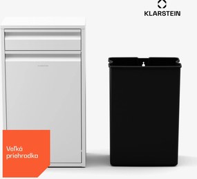 Klarstein Ordnungshüter Koš na kuchynský odpad 50 L so zásuvkou