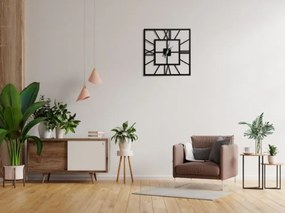 Kovové hodiny Štvorcové 50 cm