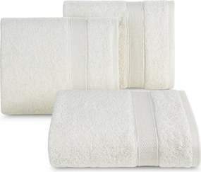BAVLNENÝ UTERÁK LIANA SADA 6KS 50X90 CM KRÉMOVÁ
