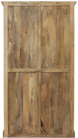 furniture-nabytek.cz - Masívna šatníková skriňa 110x200x60 z dreva mango