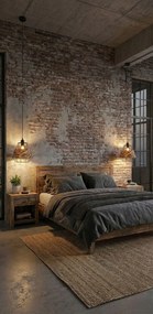 Toolight - Stropné svietidlo E27 60W APP989-1CP, hnedá-čierna, OSW-01047