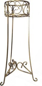 STOJAN NA KVETINÁČ DICKON 88X28 CM ZLATÁ