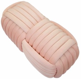 Svetloružová zamatová lavica Softy – Mauro Ferretti