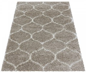 Ayyildiz koberce Kusový koberec Salsa Shaggy 3201 beige - 160x230 cm