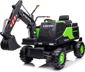 LEAN CARS Batériové rýpadlo Volvo DK-VE888 zelené